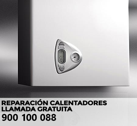 Reparación averías calentadores 