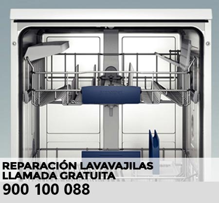 Reparación averías lavavajillas 